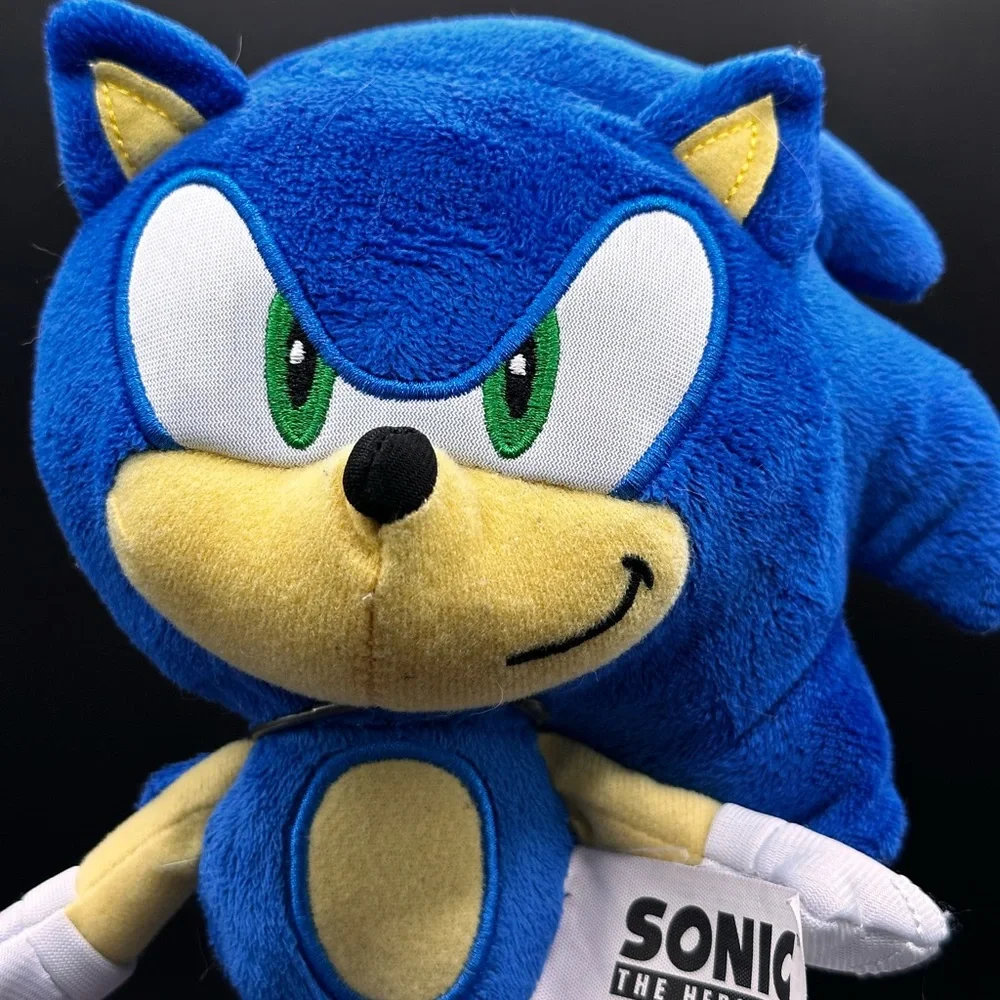 Sega Sonic Hedgehog Plush 30th Anniversary Jakks Pacific Stuffed Animal 9